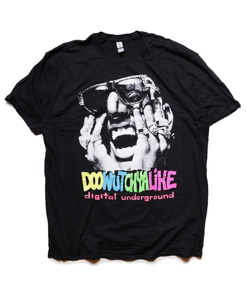 DIGITAL UNDERGROUND / デジタル・アンダーグラウンド：DOOWUTCHYALIKE T-SHIRT (BLACK) -  セレクトショップ SIDEMILITIA（サイドミリティア）通販サイト