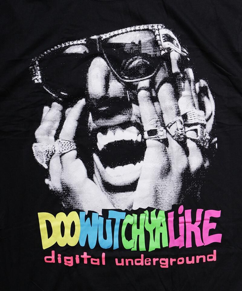 DIGITAL UNDERGROUND / デジタル・アンダーグラウンド：DOOWUTCHYALIKE T-SHIRT (BLACK) -  セレクトショップ SIDEMILITIA（サイドミリティア）通販サイト