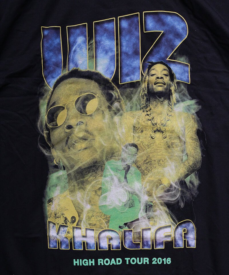 WIZ KHALIFA / ウィズ・カリファ：90's T-SHIRT (BLACK) - セレクト