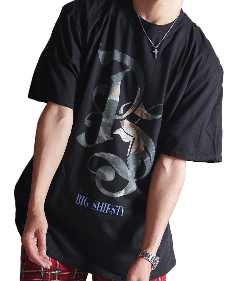 Official Artist Goods / バンドTなど ｜POOH SHIESTY / プー・シャイスティ：BIG PS T-SHIRT (BLACK) 商品画像6