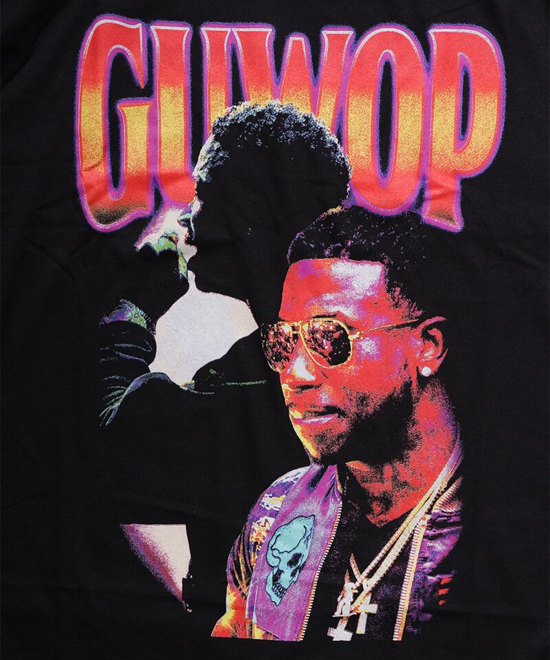 Official Artist Goods / バンドTなど ｜GUCCI MANE / グッチ・メイン：GUCCI COLLAGE T-SHIRT (BLACK) 商品画像2