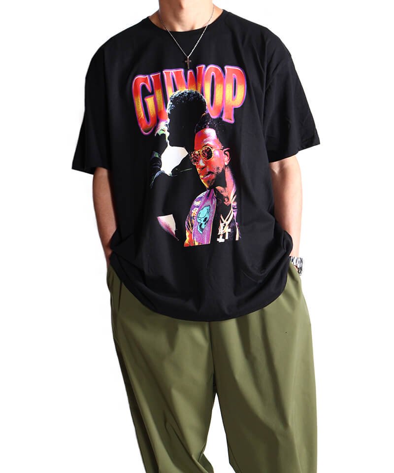 Official Artist Goods / バンドTなど ｜GUCCI MANE / グッチ・メイン：GUCCI COLLAGE T-SHIRT (BLACK) 商品画像7