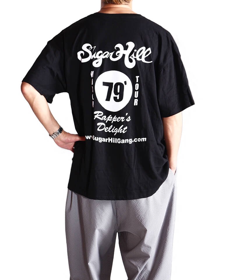Official Artist Goods / バンドTなど ｜THE SUGAR HIL GANG / シュガーヒル・ギャング：RAPPERS DELIGHT TOUR T-SHIRT (BLACK) 商品画像10