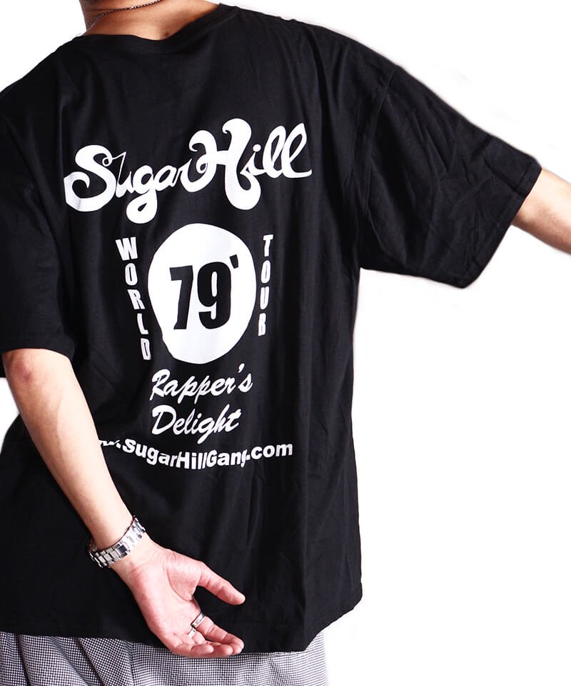 THE SUGAR HIL GANG / シュガーヒル・ギャング：RAPPERS DELIGHT TOUR T-SHIRT (BLACK) -  セレクトショップ SIDEMILITIA（サイドミリティア）通販サイト