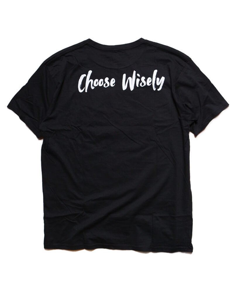 Official Artist Goods / バンドTなど ｜J. COLE / J. コール：CHOOSE WISELY T-SHIRT (BLACK) 商品画像1