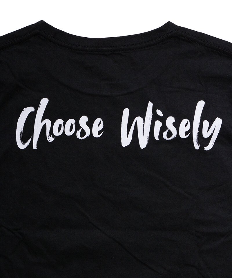 Official Artist Goods / バンドTなど ｜J. COLE / J. コール：CHOOSE WISELY T-SHIRT (BLACK) 商品画像5