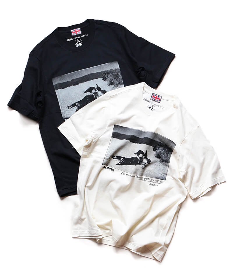 RALEIGH / ラリー（RED MOTEL / レッドモーテル） ｜“The Ominous Decade (Past-Now-Future)” T-SHIRTS (BLACK)商品画像5