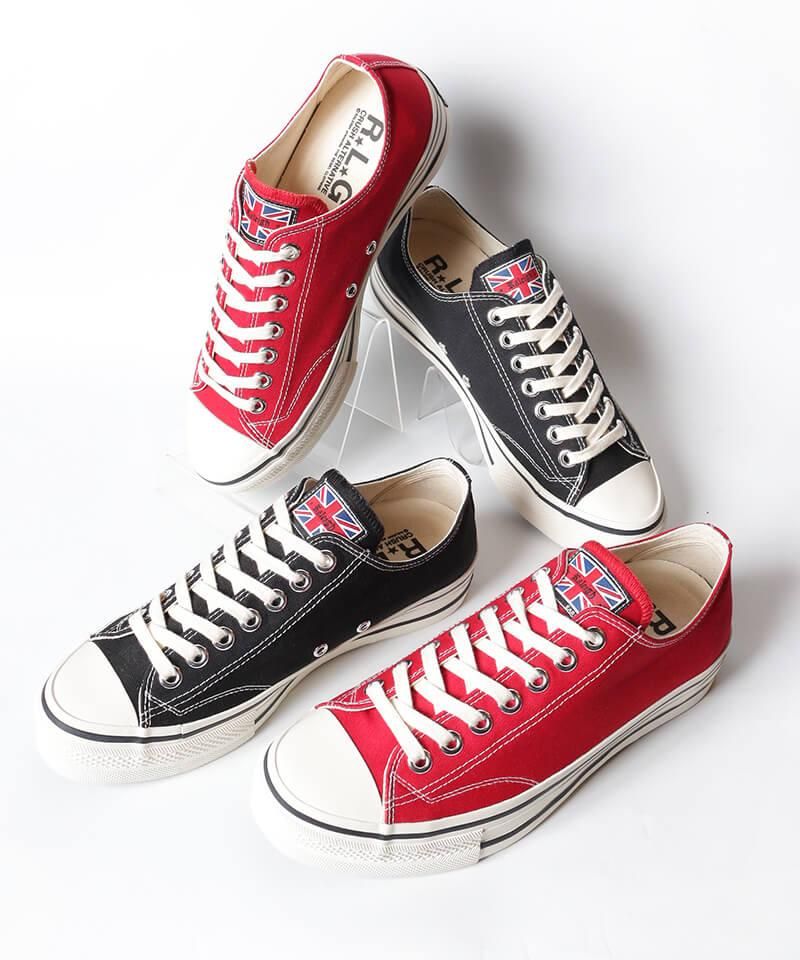 R.L.G CRUSH ALTERNATIVE” 原宿発ロンドン経由 Low-Cut SNEAKERS