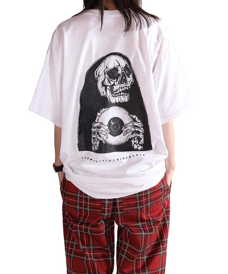 Official Artist Goods / バンドTなど ｜SIDEMILITIA inc. / サイドミリティア：OFFICIAL T-SHIRT (WHITE / A)　商品画像14