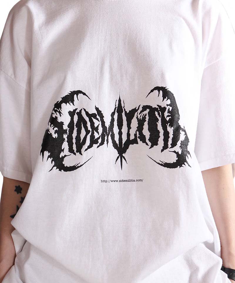 Official Artist Goods / バンドTなど ｜SIDEMILITIA inc. / サイドミリティア：OFFICIAL T-SHIRT (WHITE / A)　商品画像15