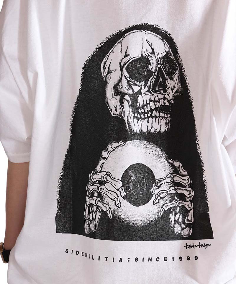 Official Artist Goods / バンドTなど ｜SIDEMILITIA inc. / サイドミリティア：OFFICIAL T-SHIRT (WHITE / A)　商品画像16