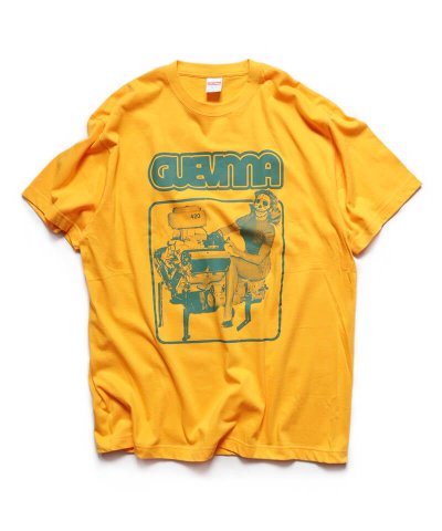 Official Artist Goods / バンドTなど / GUEVNNA / ゲヴンナ：ENGINE OF DEATH SHIRT (GOLD YELLOW)　