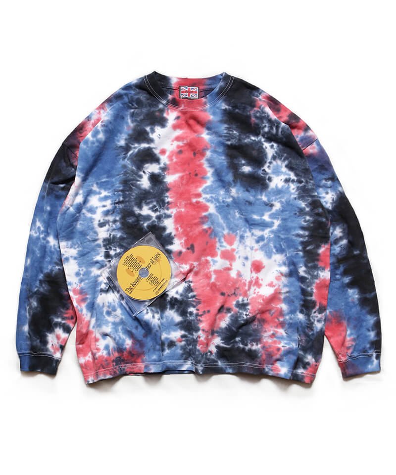 RALEIGH / ラリー（RED MOTEL / レッドモーテル） ｜ “The Second Summer of Love” Tie-Dye L/S T-SHIRTS (Loose Fit)商品画像