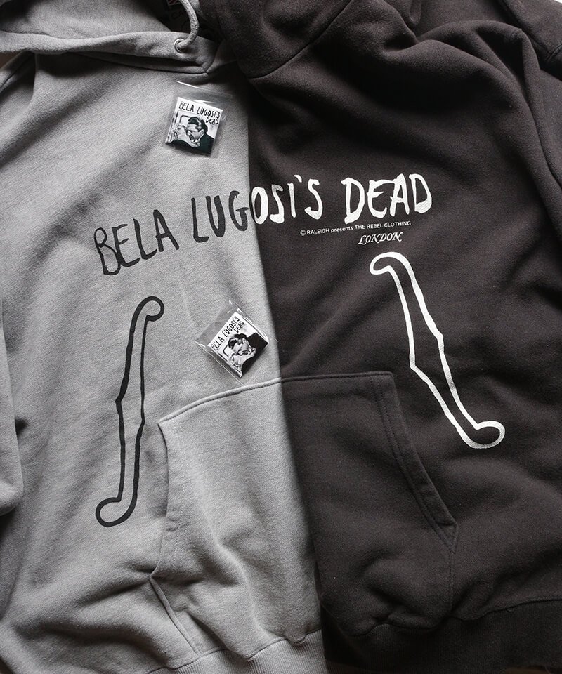 RALEIGH / ラリー（RED MOTEL / レッドモーテル） ｜“F.HOLE (Bela Lugosi’s Dead)” C/N VINTAGE PARKA (Loose Fit：GOTHIC GREY)商品画像10