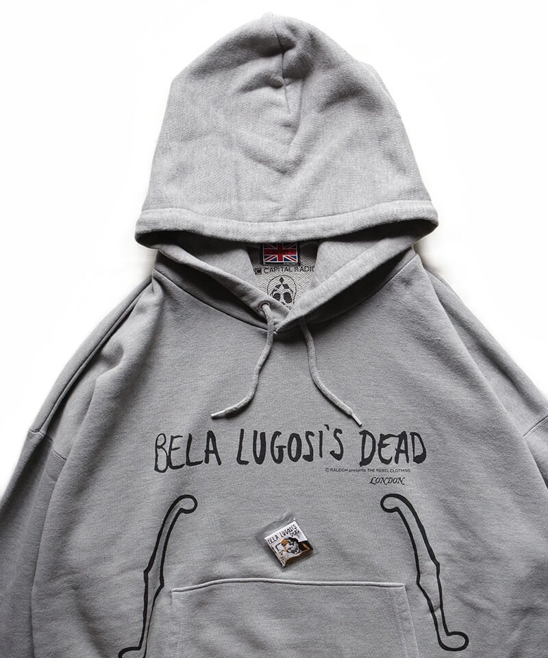 RALEIGH / ラリー（RED MOTEL / レッドモーテル） ｜“F.HOLE (Bela Lugosi’s Dead)” C/N VINTAGE PARKA (Loose Fit：GOTHIC GREY)商品画像4