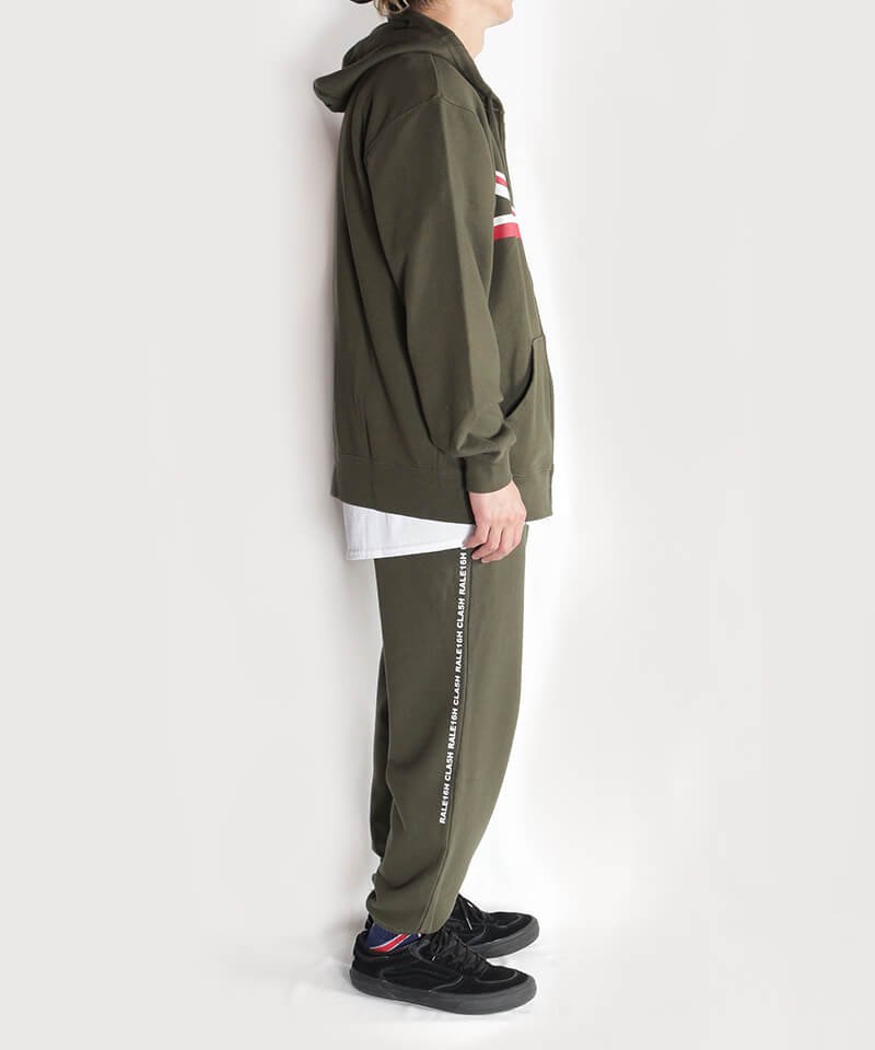 RALEIGH / ラリー（RED MOTEL / レッドモーテル） ｜“WAVE A UNION FLAG (Legacy Edition)” COMBAT SPORT ZIP HOODIE & “CLA5H 1977” COMBAT SPORT PANTS (GN)商品画像21