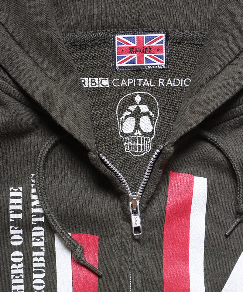 RALEIGH / ラリー（RED MOTEL / レッドモーテル） ｜“WAVE A UNION FLAG (Legacy Edition)” COMBAT SPORT ZIP HOODIE & “CLA5H 1977” COMBAT SPORT PANTS (GN)商品画像5
