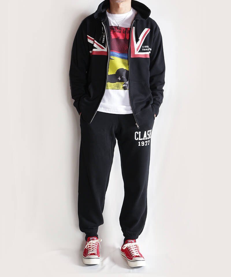 RALEIGH / ラリー（RED MOTEL / レッドモーテル） ｜“WAVE A UNION FLAG (Legacy Edition)” COMBAT SPORT ZIP HOODIE & “CLA5H 1977” COMBAT SPORT PANTS (BK)商品画像20