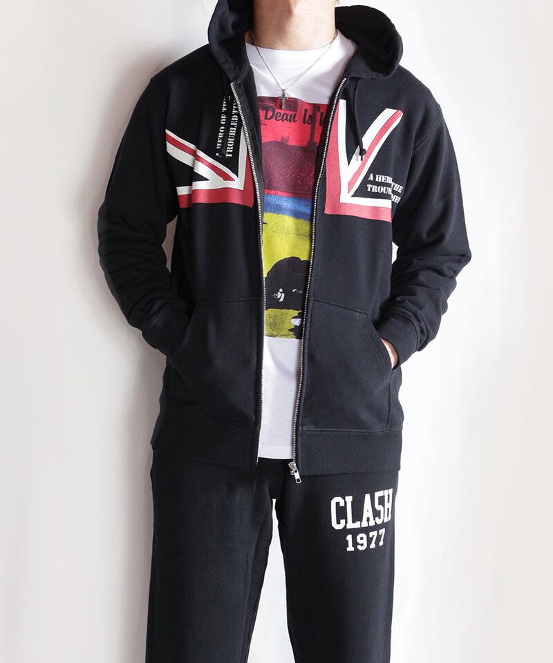 RALEIGH / ラリー（RED MOTEL / レッドモーテル） ｜“WAVE A UNION FLAG (Legacy Edition)” COMBAT SPORT ZIP HOODIE & “CLA5H 1977” COMBAT SPORT PANTS (BK)商品画像23