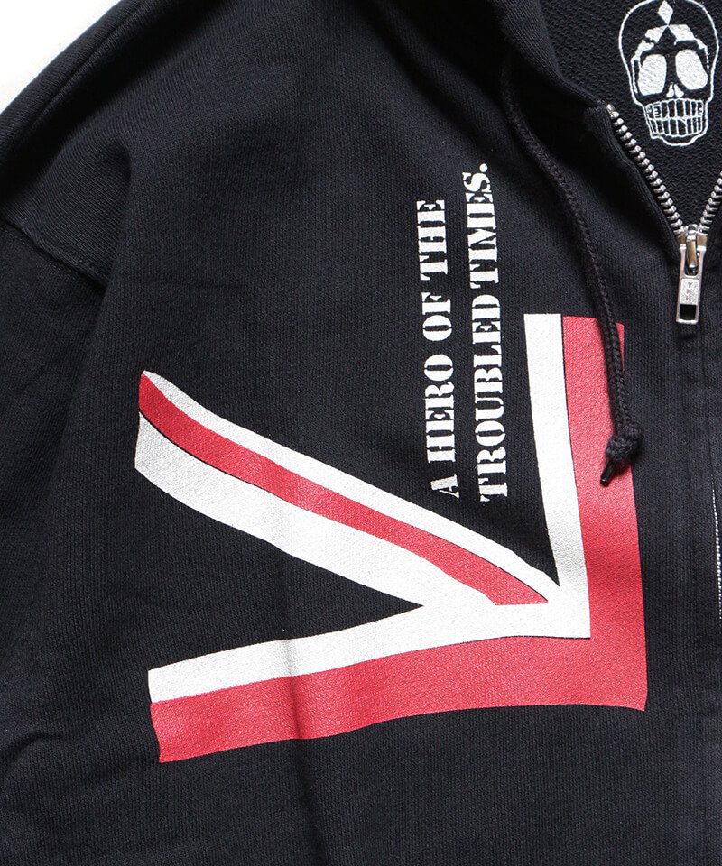 RALEIGH / ラリー（RED MOTEL / レッドモーテル） ｜“WAVE A UNION FLAG (Legacy Edition)” COMBAT SPORT ZIP HOODIE & “CLA5H 1977” COMBAT SPORT PANTS (BK)商品画像6