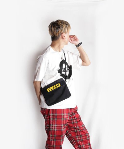 STYLE / スタイル / RALEIGH / ラリー：“CLA5H” London Number Plate SHOULDER POUCH
