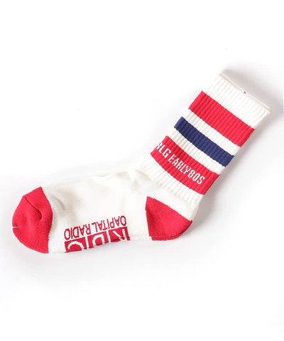 RALEIGH / ラリー（RED MOTEL / レッドモーテル） / “EXCITEMENT OF EARLY80’S RALEIGH” SK8 SOX (RD×NY / 2023 Ver.)