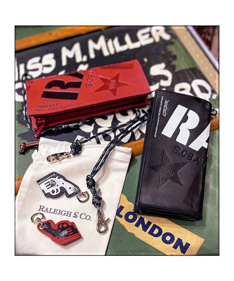 RALEIGH / ラリー (RED MOTEL / レッドモーテル)【 “Hiding The Revolver (Reworked)  LEATHER ZIP WALLET & PISTOL KEY COVER” FAB4 SET (RD) 】- SIDEMILITIA  inc.の通販サイト