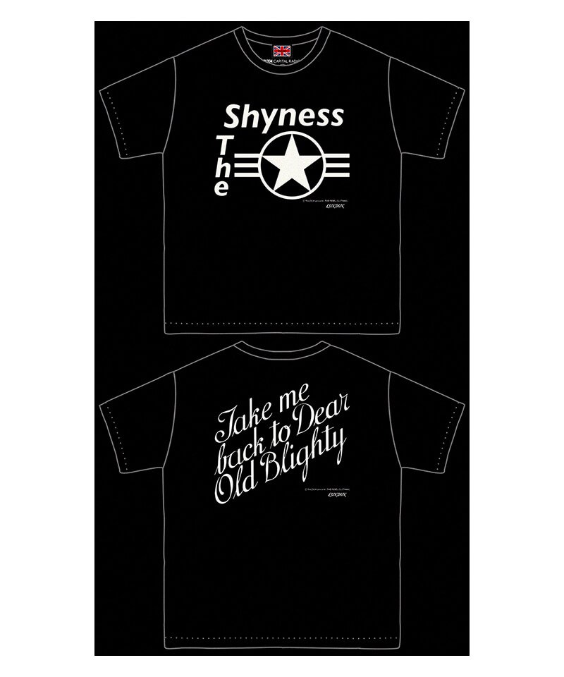 RALEIGH / ラリー（RED MOTEL / レッドモーテル） ｜“The Shyness (Take Me Back To Dear Old Blighty)” T-SHIRTS (Loose Fit / BK)商品画像27