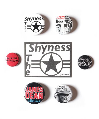 RALEIGH / ラリー（RED MOTEL / レッドモーテル） / “The Shyness (England is Mine)” LONDON BADGE SET