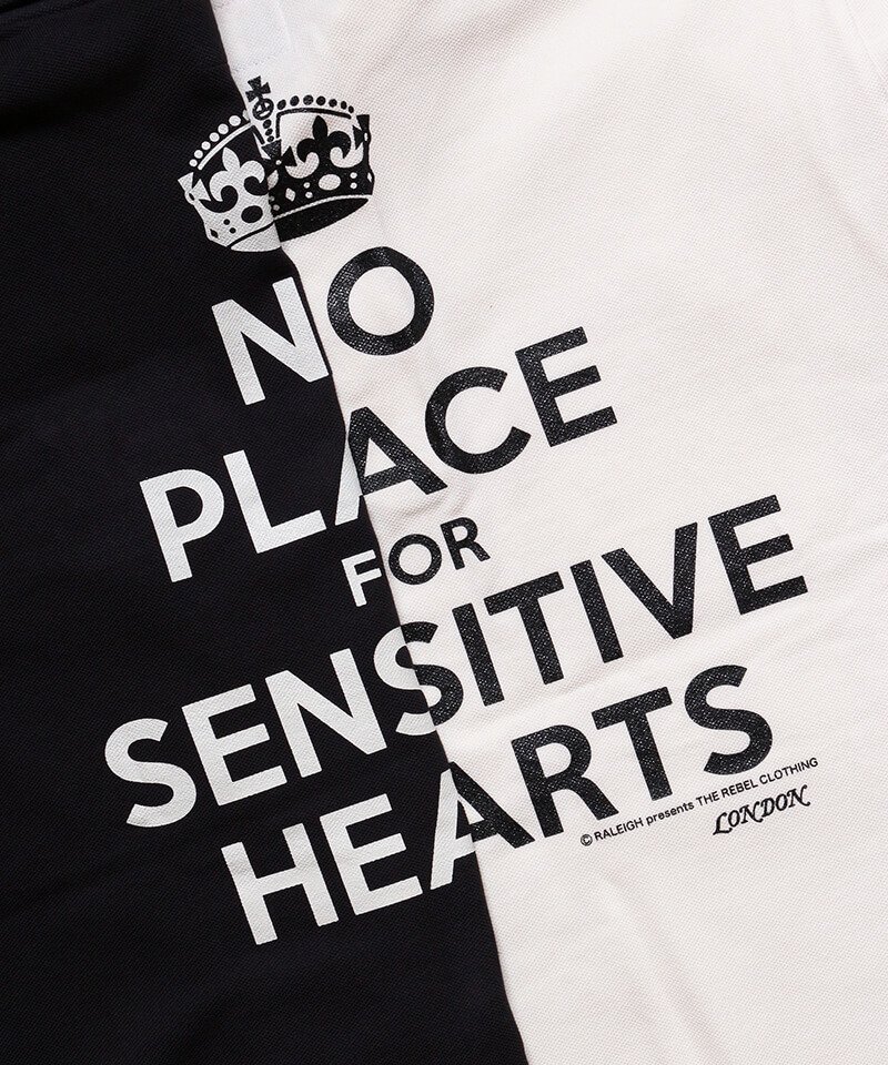 RALEIGH / ラリー（RED MOTEL / レッドモーテル） ｜“NO PLACE FOR SENSITIVE HEARTS(在広東少年)” CROWN POLO SHIRTS (INK BLACK)商品画像10