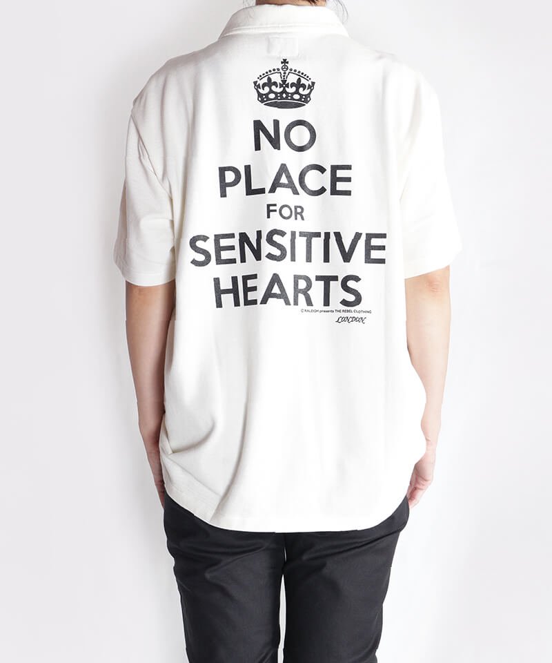 RALEIGH / ラリー（RED MOTEL / レッドモーテル） ｜“NO PLACE FOR SENSITIVE HEARTS(在広東少年)” CROWN POLO SHIRTS (VANILLA WHITE)商品画像15
