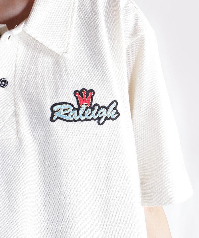 RALEIGH / ラリー（RED MOTEL / レッドモーテル） ｜“NO PLACE FOR SENSITIVE HEARTS(在広東少年)” CROWN POLO SHIRTS (VANILLA WHITE)商品画像16