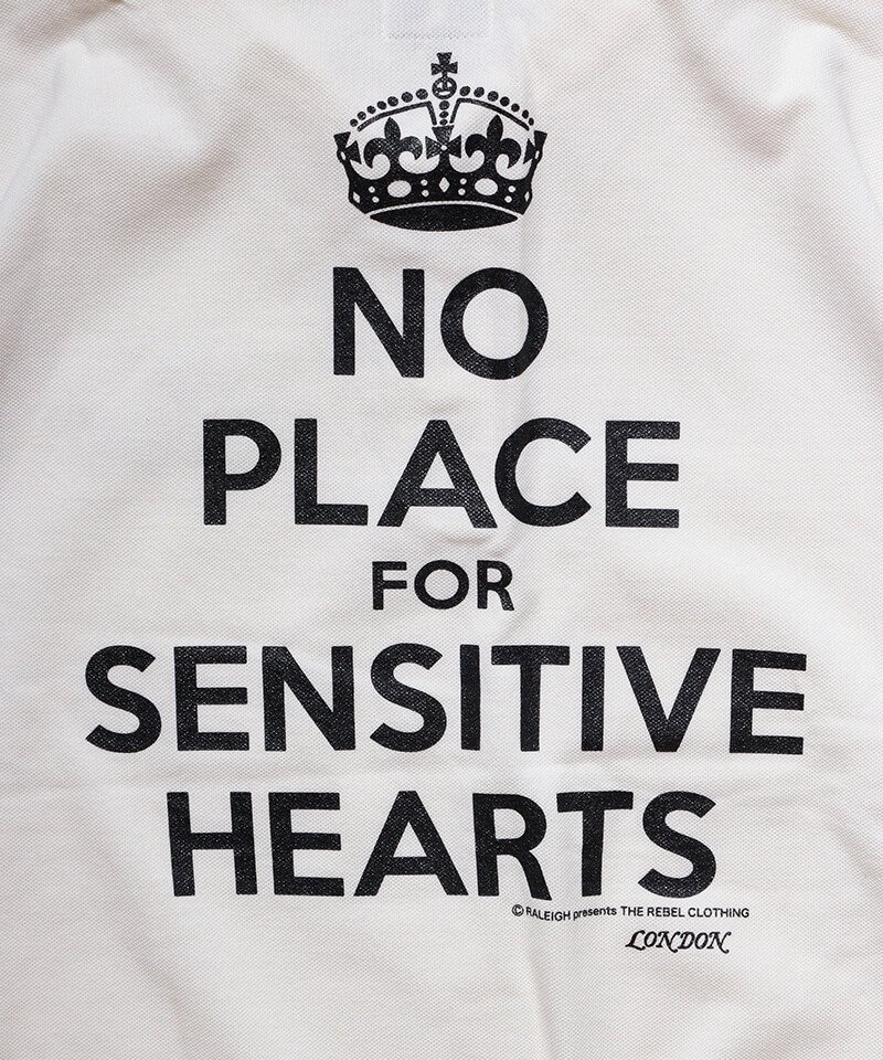 RALEIGH / ラリー（RED MOTEL / レッドモーテル） ｜“NO PLACE FOR SENSITIVE HEARTS(在広東少年)” CROWN POLO SHIRTS (VANILLA WHITE)商品画像7