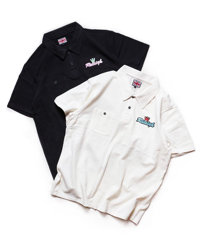 RALEIGH / ラリー（RED MOTEL / レッドモーテル） ｜“NO PLACE FOR SENSITIVE HEARTS(在広東少年)” CROWN POLO SHIRTS (VANILLA WHITE)商品画像9