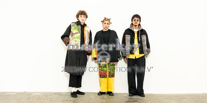 CULTURE / カルチャー ｜ masterkey：2023AW COLLECTION  