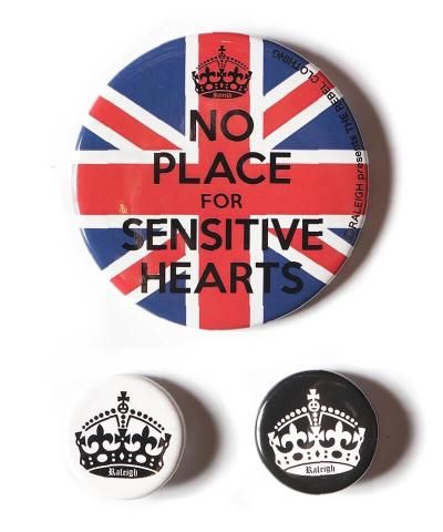 RALEIGH / ꡼RED MOTEL / åɥ⡼ƥ / MONOTONE BOY (Ǯǯ) LONDON BADGE SET