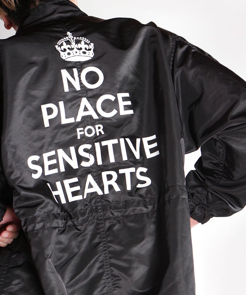 RALEIGH / ラリー（RED MOTEL / レッドモーテル） ｜“NO PLACE FOR SENSITIVE HEARTS (ヌーヴェルヴァーグ)” M-65 FIELD COAT + VELCRO MORALE PATCH SET (BLACK)商品画像22