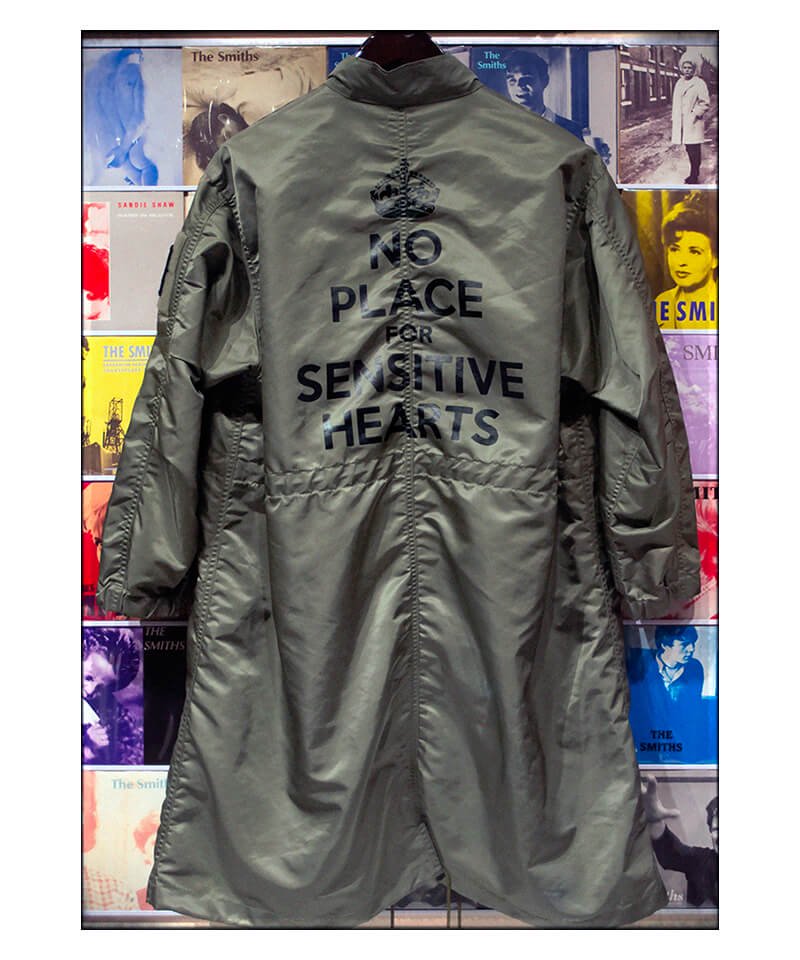 RALEIGH / ラリー（RED MOTEL / レッドモーテル） ｜“NO PLACE FOR SENSITIVE HEARTS (ヌーヴェルヴァーグ)” M-65 FIELD COAT + VELCRO MORALE PATCH SET (GREEN)商品画像23