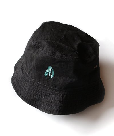 PIIT / ピット / 初音ミク × Piit / Embroidery Hat | ワンポイント刺繍ハット (Hatsune Miku)　