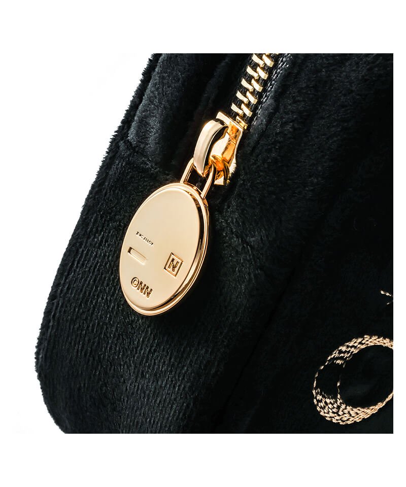 NIL DUE / NIL UN TOKYO ／ ニル デュエ / ニル アン トーキョー【 VELOUR MULTI POUCH (BLACK)  】- SIDEMILITIA inc.の通販サイト