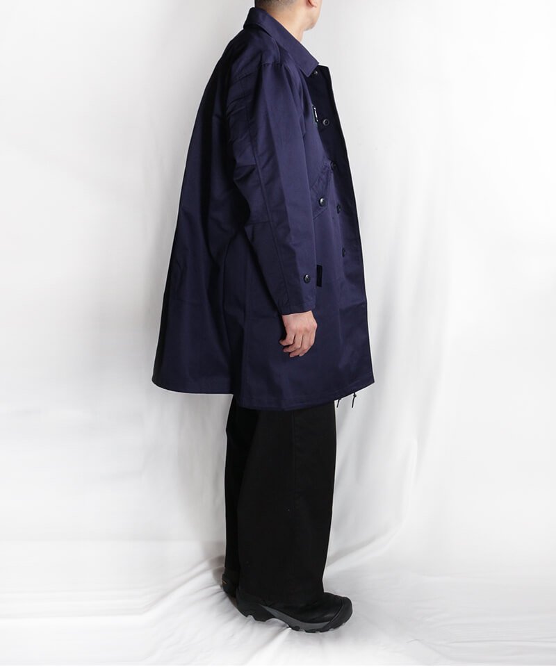 RALEIGH / ラリー（RED MOTEL / レッドモーテル） ｜“BAND OF OUTSIDERS (はみだし者のアレイウェイ)” SOUTIEN COLLAR SPRING COAT + VELCRO MORALE PATCH SET (NAVY)商品画像15