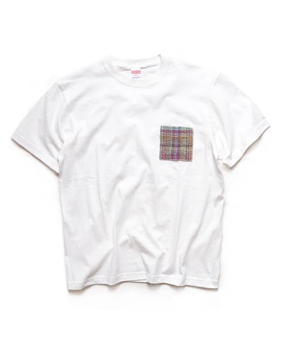 OTHER BRAND / その他ブランド / Hohoemi Honoka / ほほえみ ほのか：Pocket T-shirt | ポケットTシャツ (WHITE)