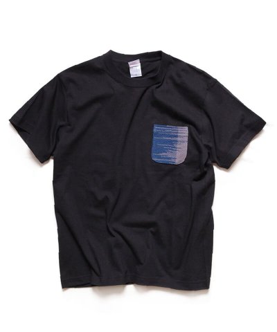 OTHER BRAND / その他ブランド / Hohoemi Honoka / ほほえみ ほのか：Pocket T-shirt | ポケットTシャツ (BLACK)