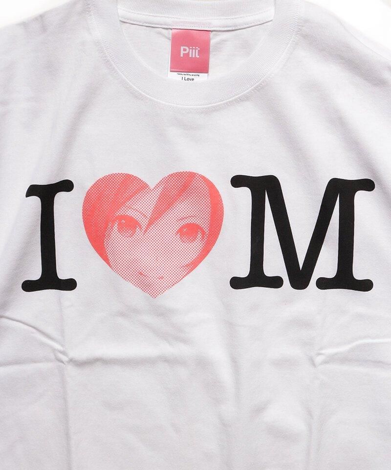 初音ミク × PIIT【 Love Print Tee | ラブプリントTシャツ