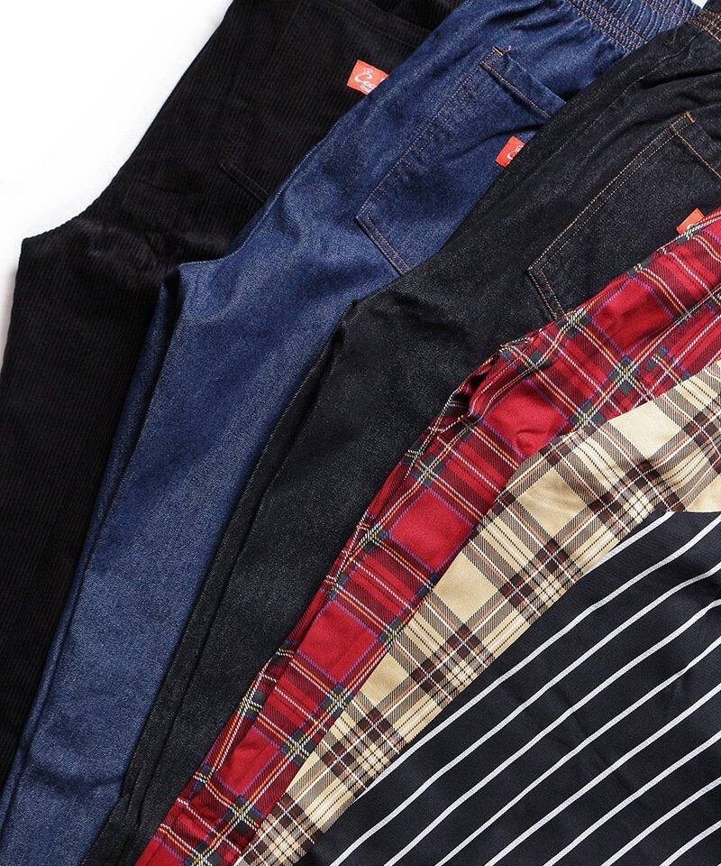 COOKMAN / クックマン【 CHEF PANTS SEMIWIDE DENIM (NAVY