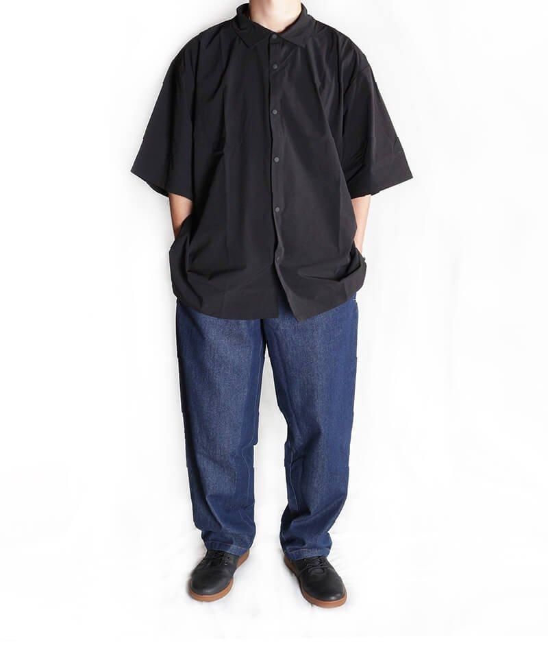 COOKMAN / åޥ WORK SHIRTS SHORT SLEEVE (LIGHT BLACK) ʲ19