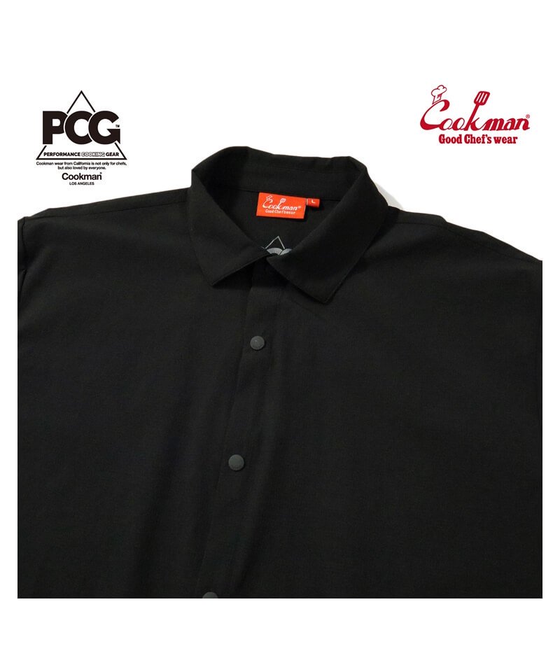 COOKMAN / åޥ WORK SHIRTS SHORT SLEEVE (LIGHT BLACK) ʲ20