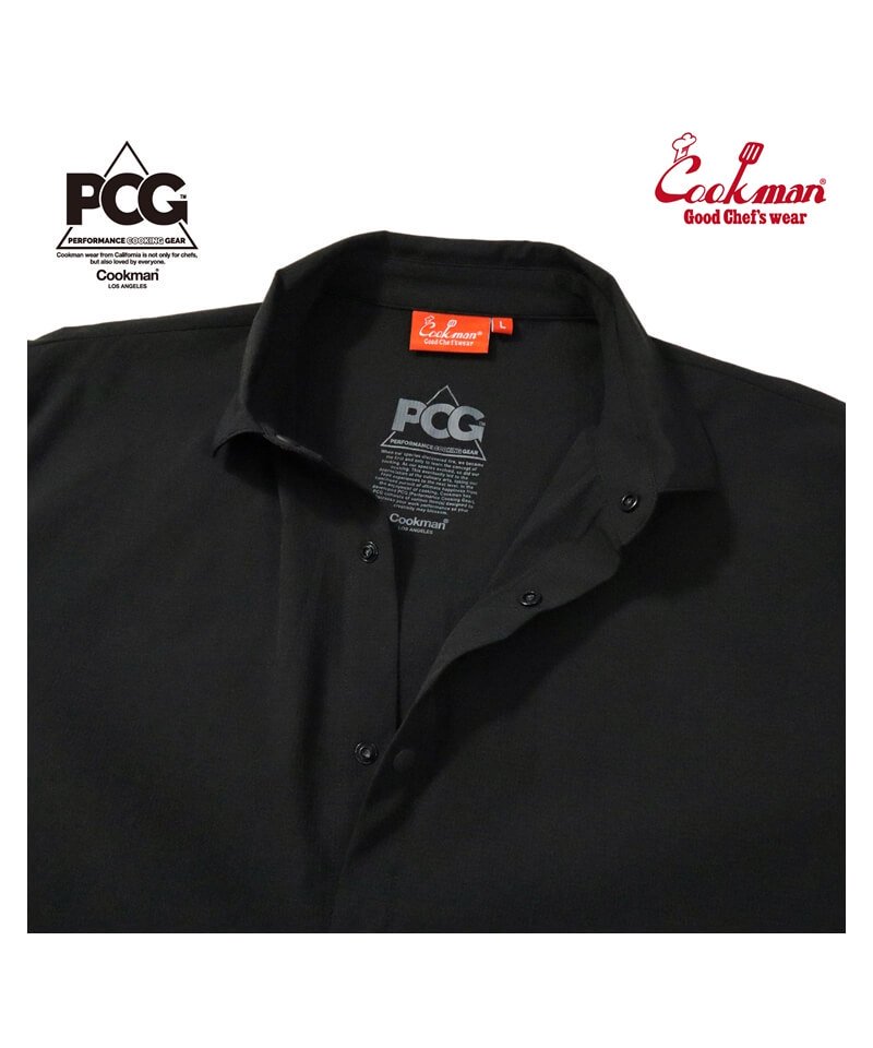 COOKMAN / åޥ WORK SHIRTS SHORT SLEEVE (LIGHT BLACK) ʲ21