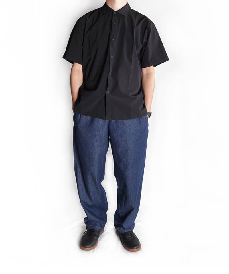 COOKMAN / åޥ WORK SHIRTS SHORT SLEEVE (LIGHT BLACK) ʲ24
