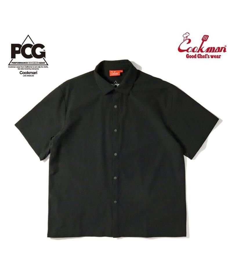 COOKMAN / åޥ WORK SHIRTS SHORT SLEEVE (LIGHT BLACK) ʲ28